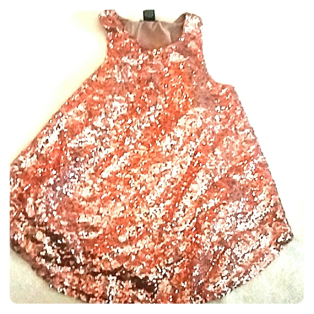 Sequin crop top